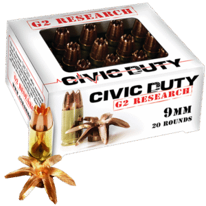 G2R 9MM CIVIC DUTY 20/25