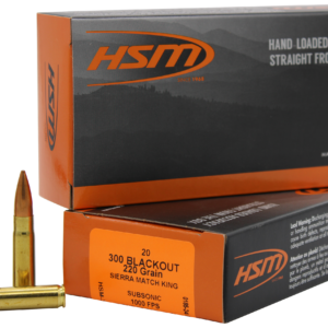 HSM 300BLK4N 300 BO 220 HPBT 20/25