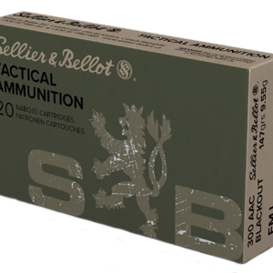 S&B SB300BLKB 300BO 147 FMJ 20/50