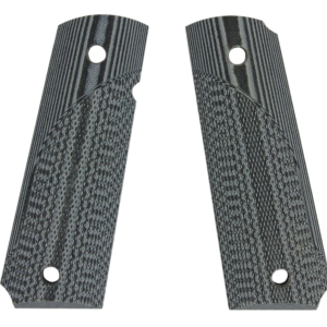 PAC 61001 G10 GRIPS 1911 GRY/BLK CHECKERED