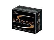 SPE 9MM+P 124GR HP GOLD DOT