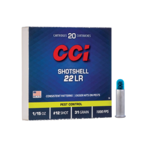 CCI 22LR #12Shotshell