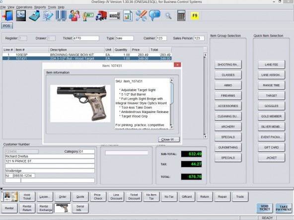 Operator Screen Views